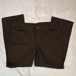 Duluth Trading Co. Women's Brown Carpenter Work Pants Size 20